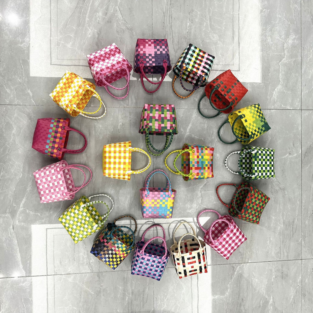 Handcrafted Woven Tote Bag Bowlift