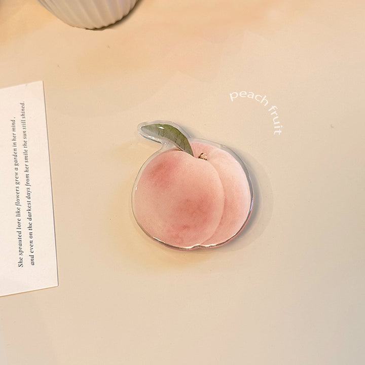 Original refrigerator magnet in peach design Bowlift
