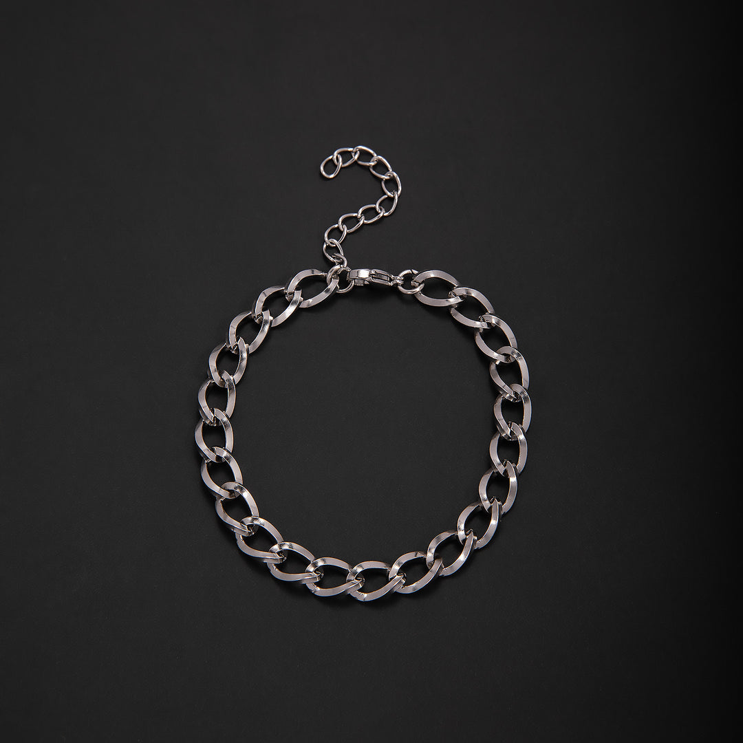 Interlaced Metal Link Bracelet Bowlift