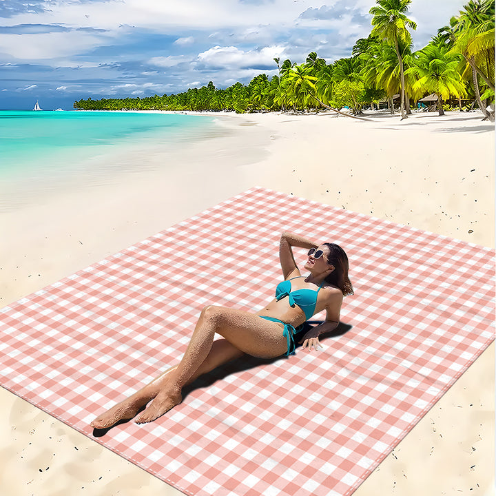 Mandala Design Beach Mat Bowlift