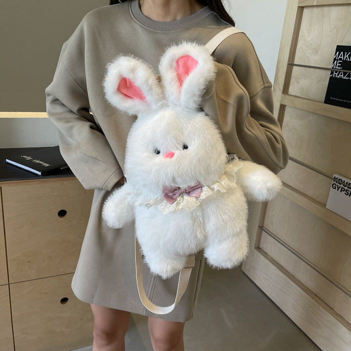 Plush Bear Backpack with Practical Carrying Handles Bowlift