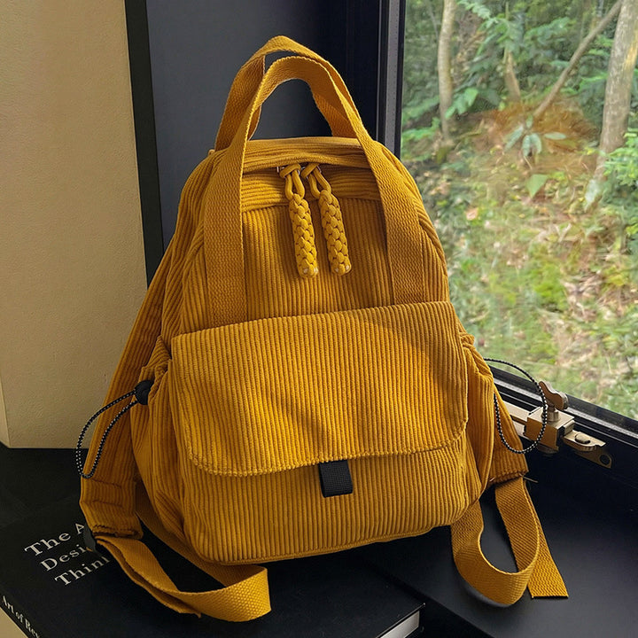 Corduroy Utility Backpack Bowlift