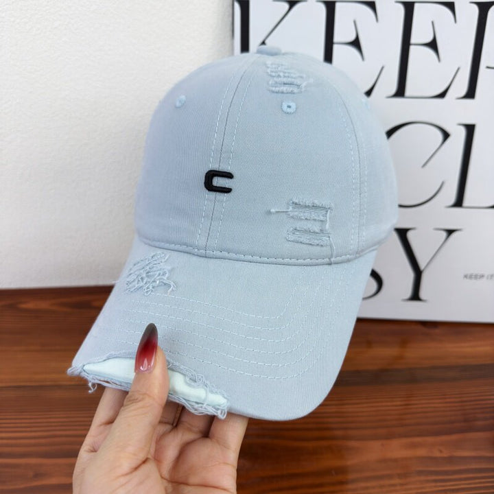 Men's Distressed Cap Bowlift