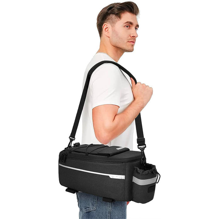 Bike backpack with insulated cooler bag and additional storage Bowlift