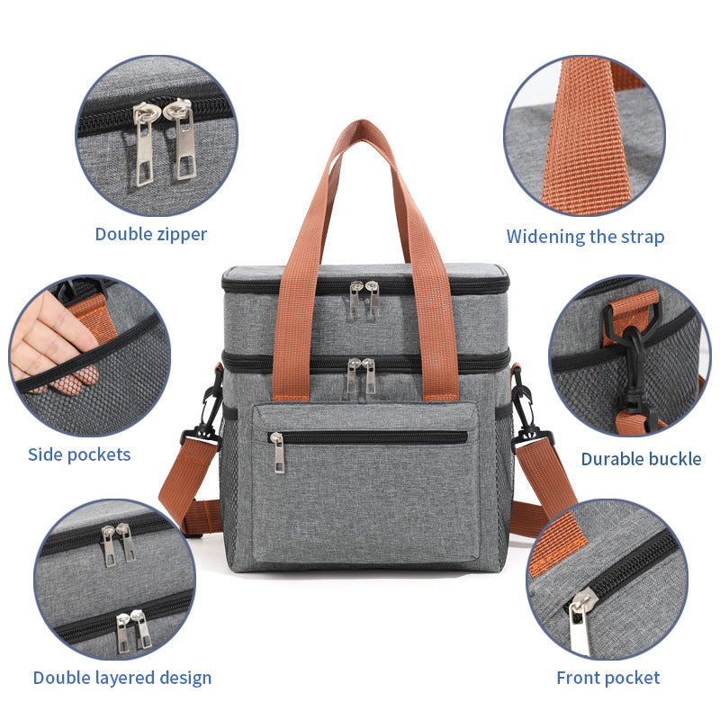 Multifunctional Insulated Lunch Box Bowlift