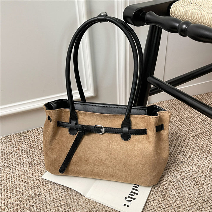 Suede Tote Bag Bowlift