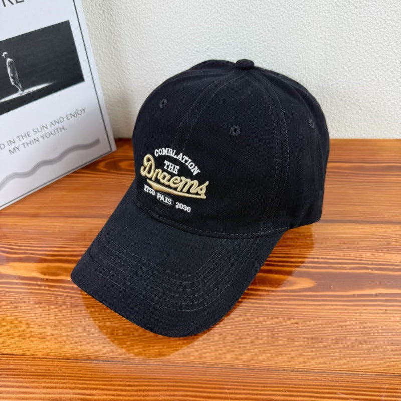 Men's Embroidered Casual Adjustable Baseball Cap Bowlift