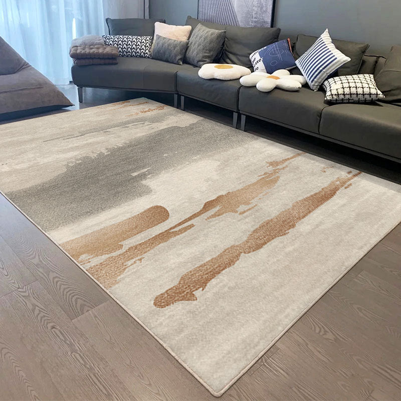 Modern Geometric Area Rug Bowlift