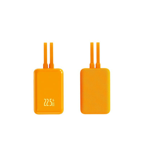 Portable power bank with powerful fast charging function and innovative cable management Bowlift