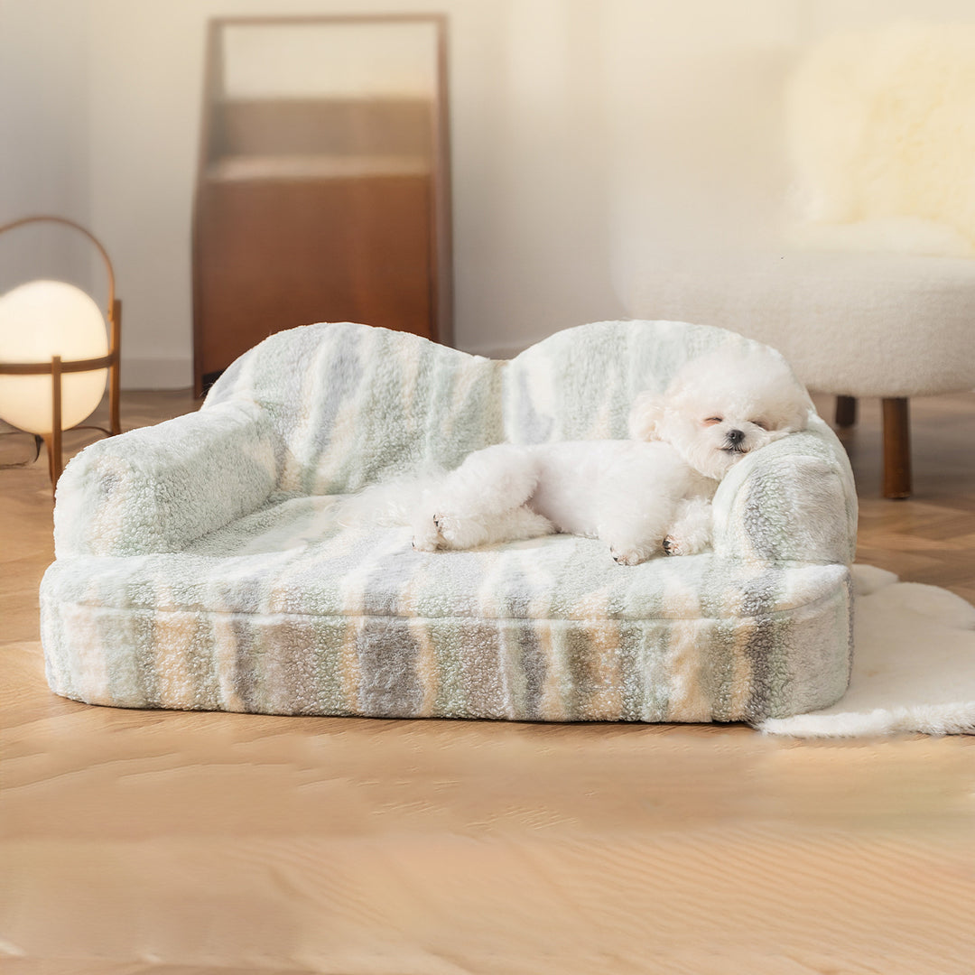 Plush Orthopedic Dog Bed Sofa