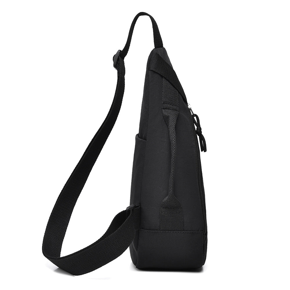 Sleek Asymmetrical Sling Backpack Bowlift