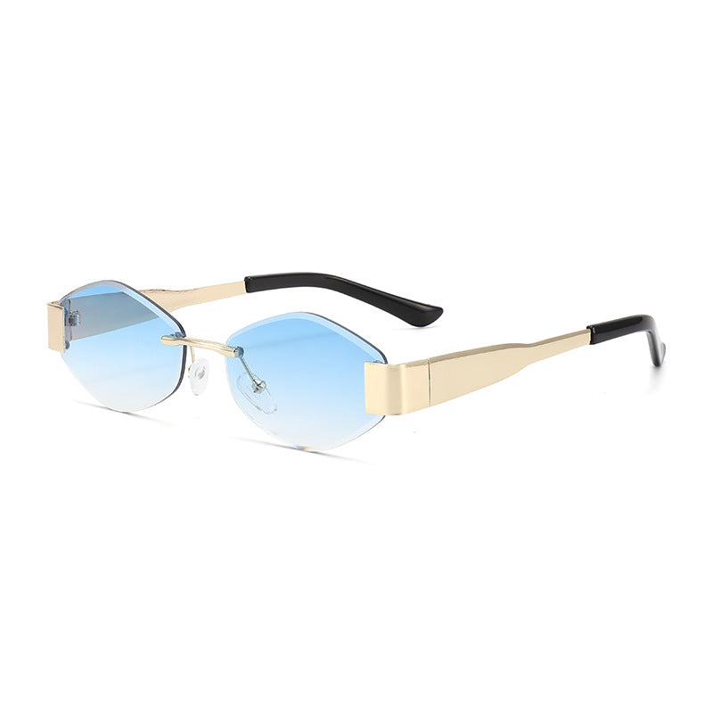 Women's fashionable sunglasses with elegant octagonal frame and UV protection Bowlift