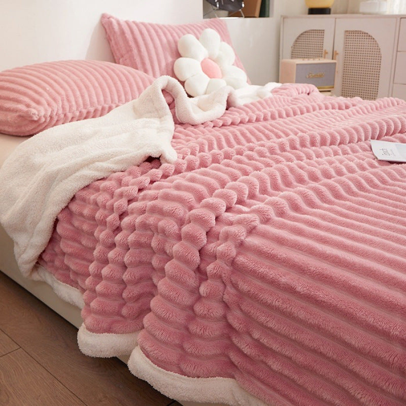 Plush Comfort Throw Blanket Bowlift