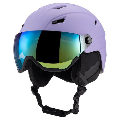 High-Performance Skiing Helmet with Integrated Visor Bowlift