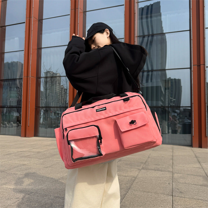 Multi-Pocket Utility Travel Duffle Bag Bowlift