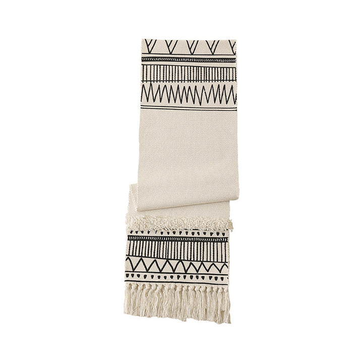 Handwoven cotton table runner Bowlift