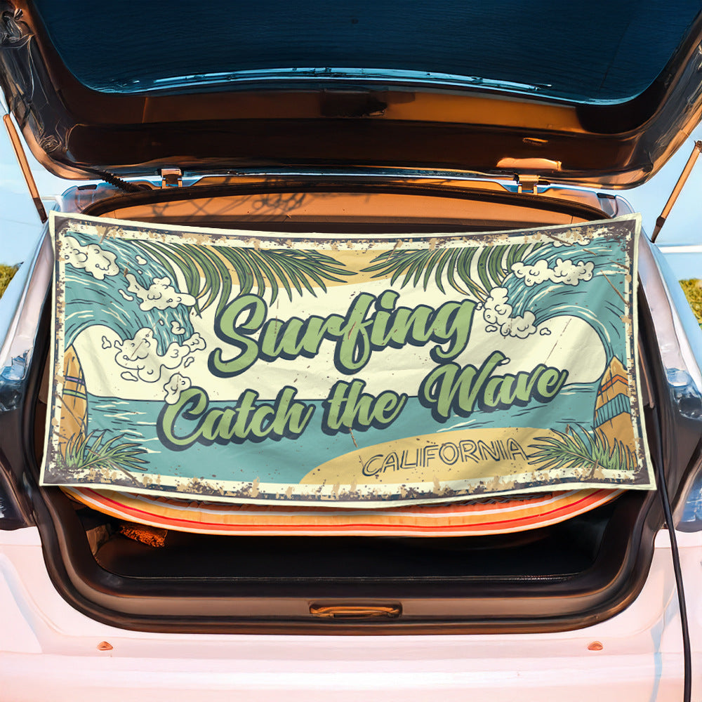 Trunk mat in creative flamingo design Bowlift