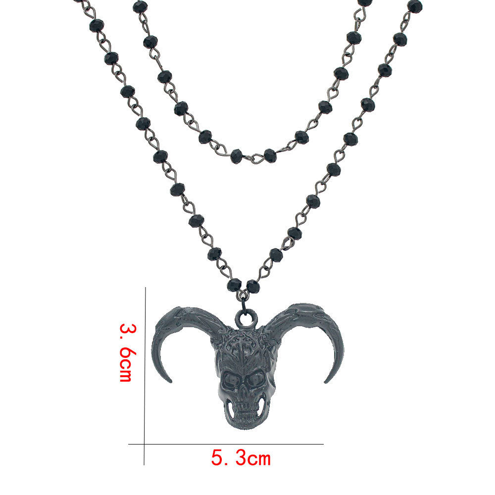 Layered Crystal Moon Jewelry Set Bowlift