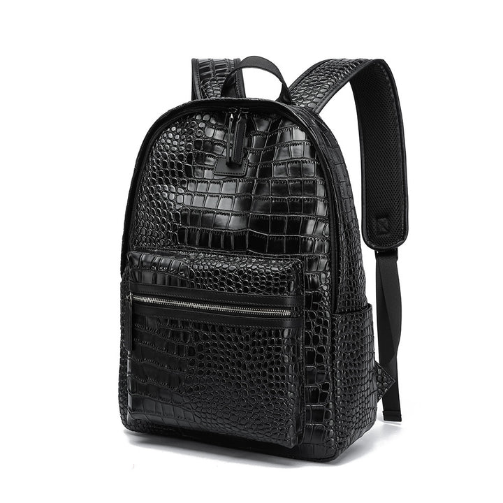 Elegant Backpack in Crocodile Look Bowlift