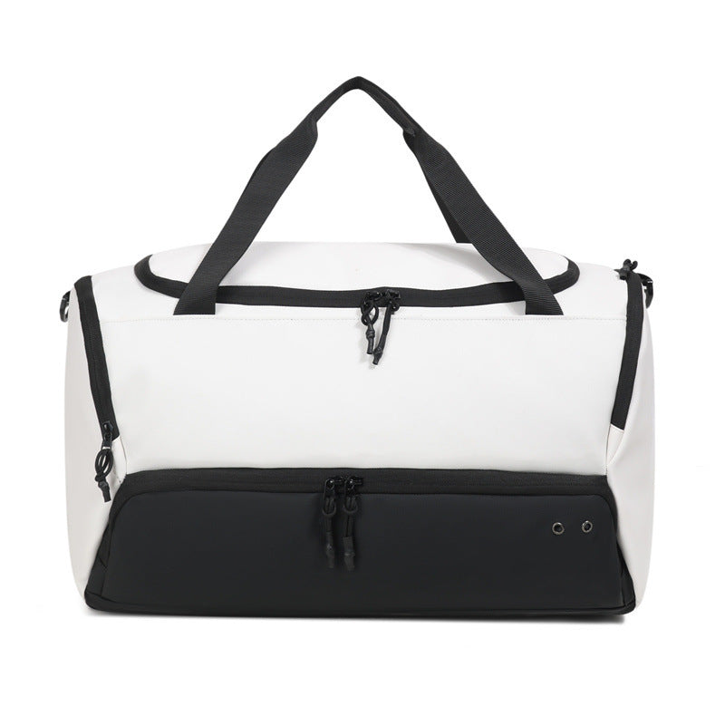 Sport bag with optimal interior and adjustable shoulder strap Bowlift