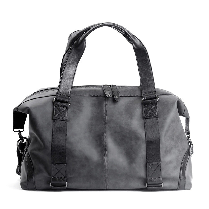 Luxurious Travel Bag Made of High-Quality Leather Bowlift