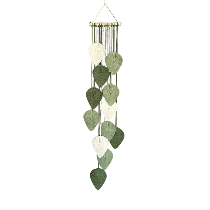 Leaf-Inspired Macrame Wall Hanging Bowlift