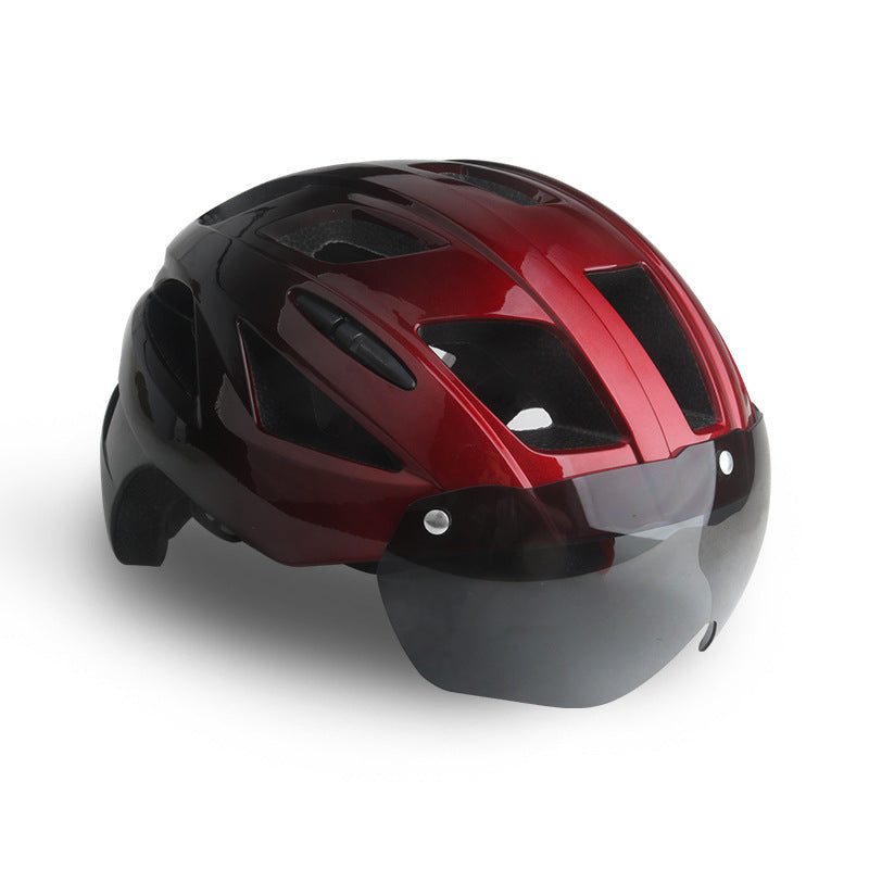 Multi-Functional Cycling Helmet with Visor Bowlift