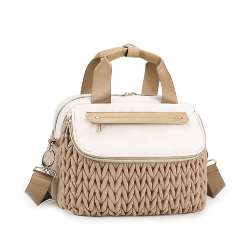 Modular handbag with braided design Bowlift