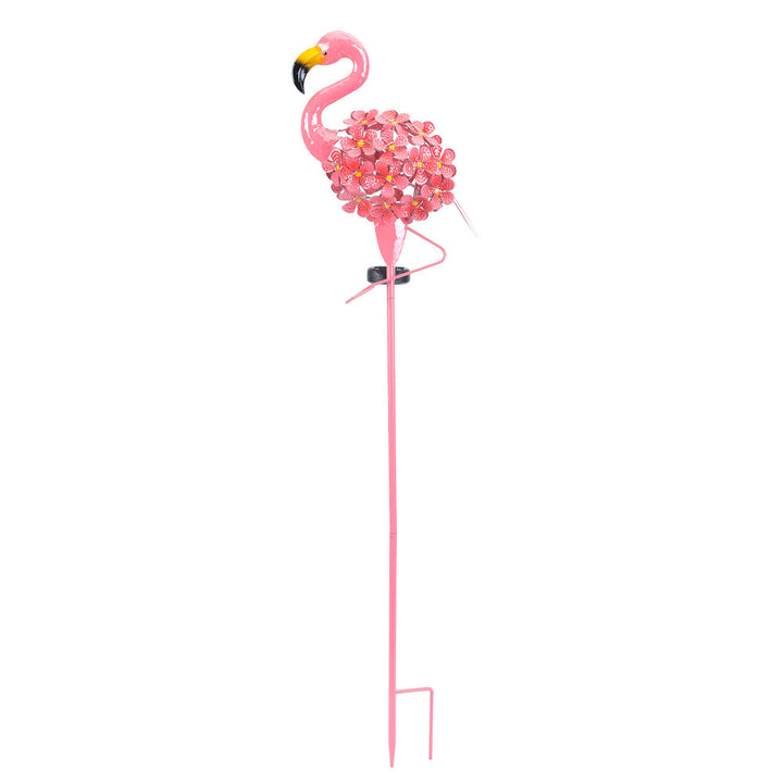 Decorative Metal Peacock Garden Stake Sculpture With Integrated LED Fairy Lights And Weatherproof Outdoor Stake Bowlift