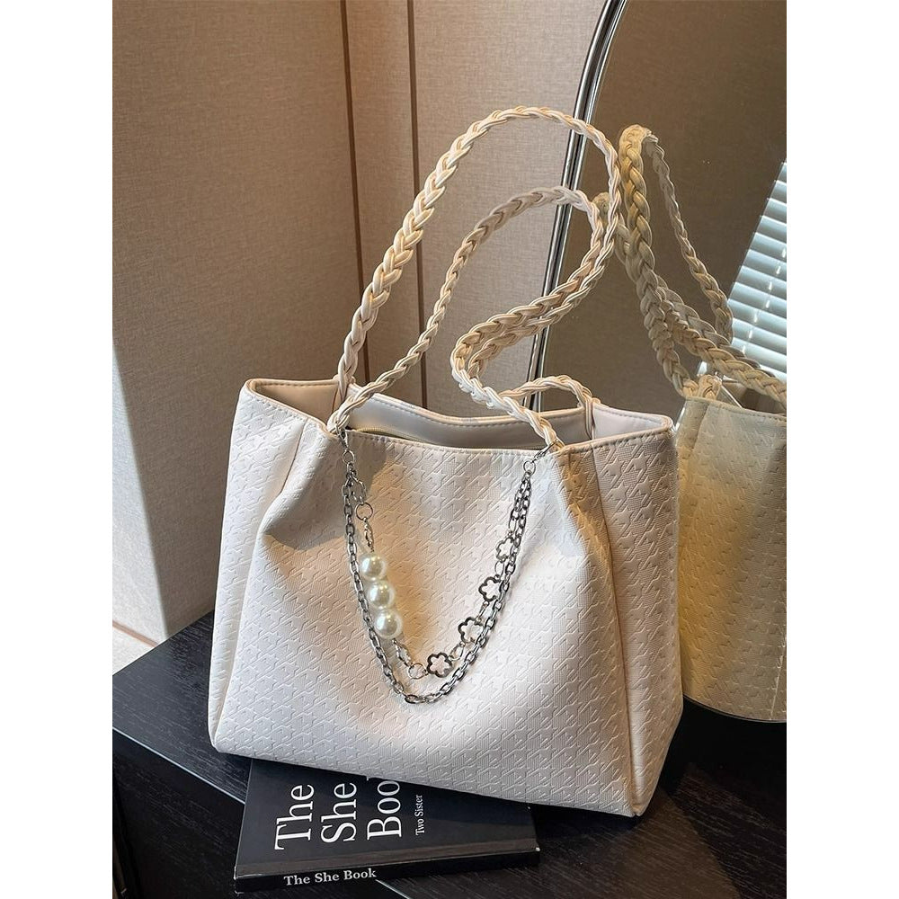 Luxurious Textured Handbag Bowlift