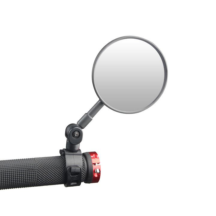 Adjustable Bicycle Handlebar Mirror with Full Swivel Arm and Wide Angle Convex Glass Bowlift