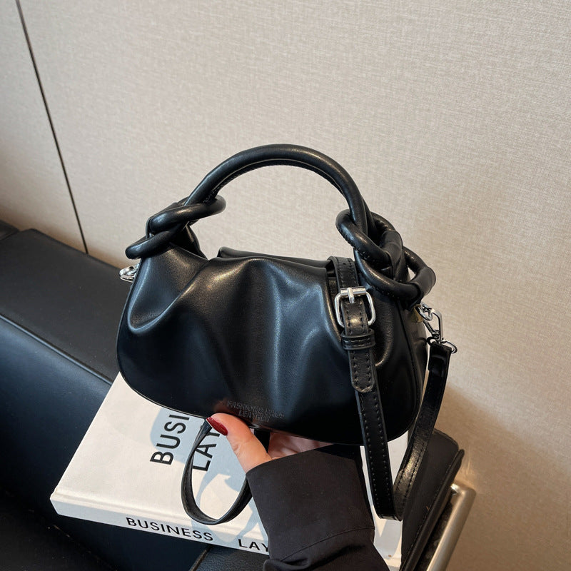 Chic Knot-Handled Handbag Bowlift