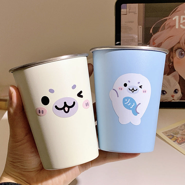 Ceramic mug with cheerful animal motif Bowlift