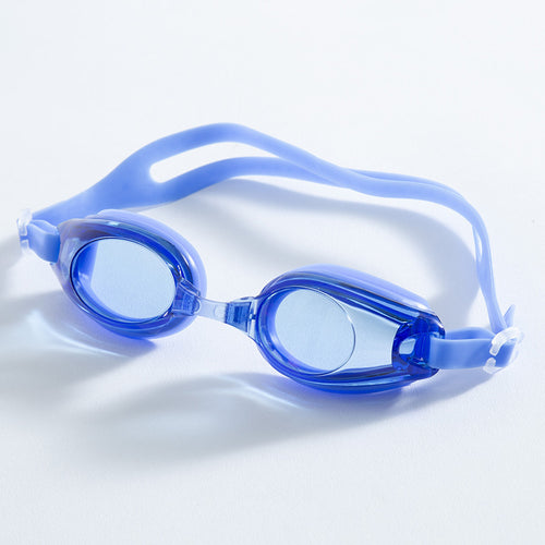 Ergonomic swimming goggles with mirrored field of view Bowlift