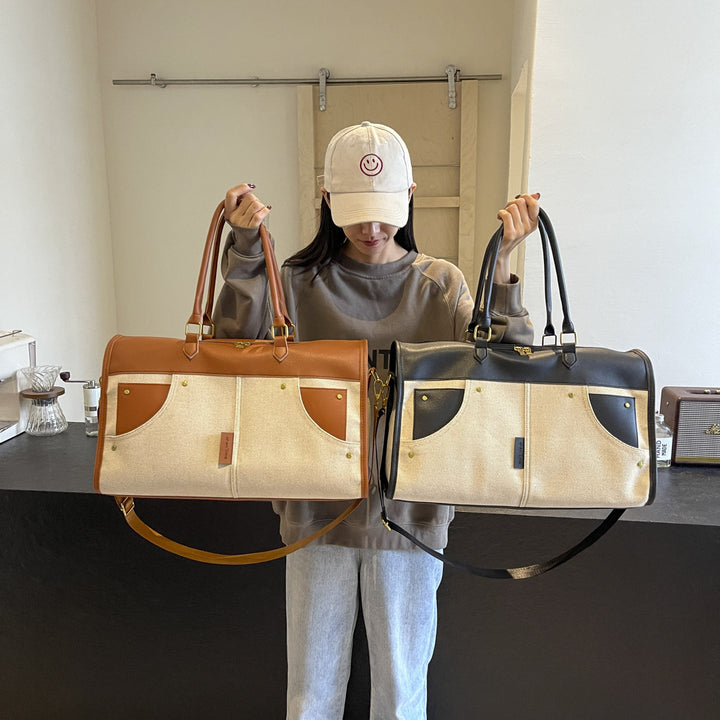Stylish Canvas Weekender Bag
