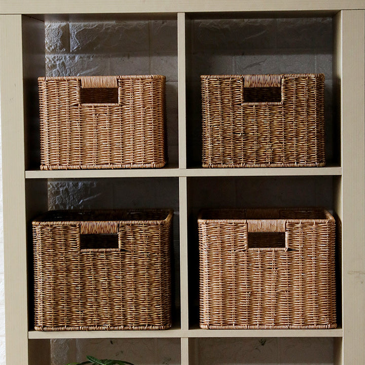 Premium Handwoven Square Storage Basket Bowlift