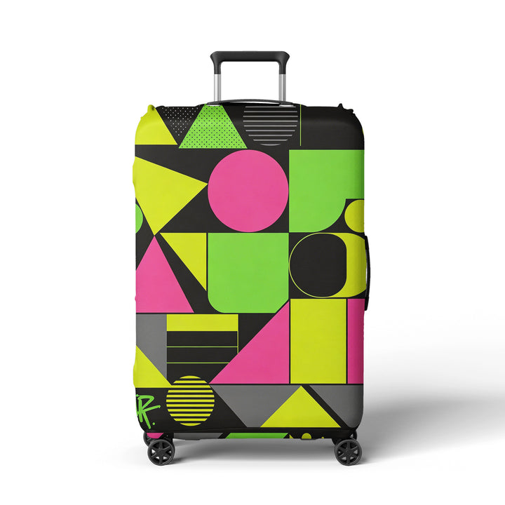 Ladies Luggage Protection with Modern Geometric Design Bowlift