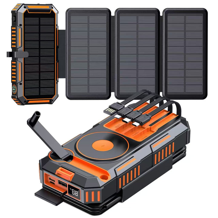 Solar Powerbank with Wireless Charging Function by Bowlift