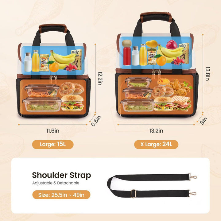 Insulated Lunch Backpack Bowlift
