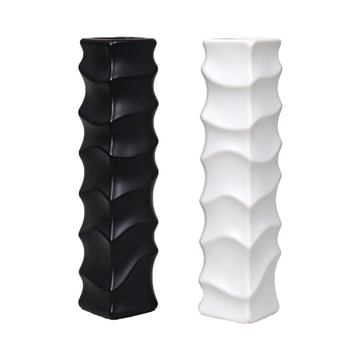 Decorative Slim Wave Vase Bowlift