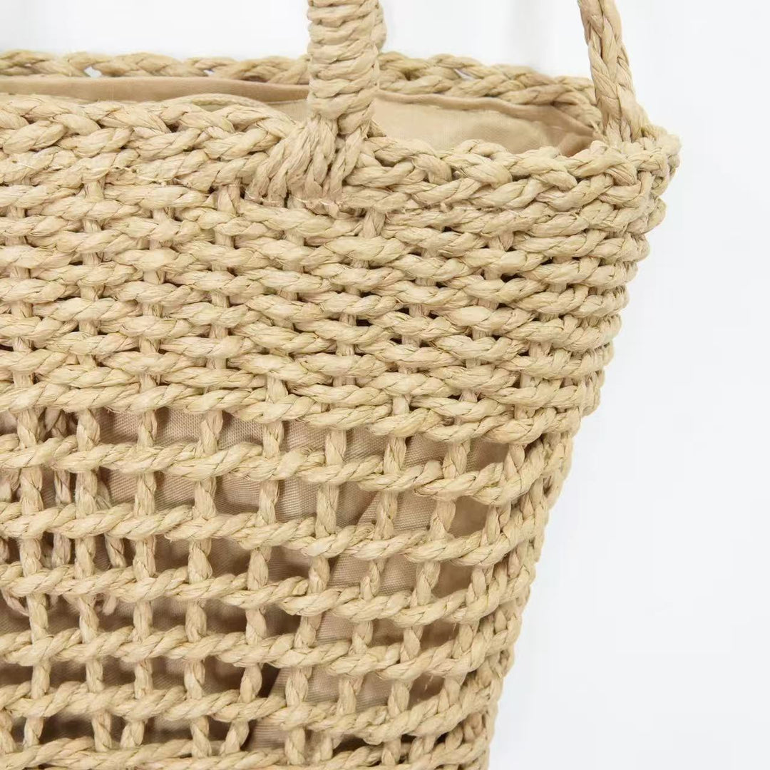 Hand-knotted basket bag Bowlift
