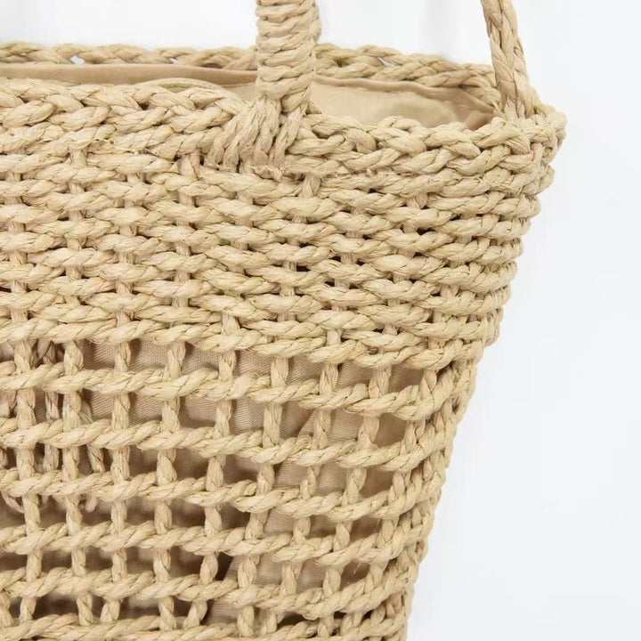Hand-knotted basket bag Bowlift