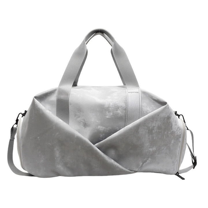 Luxurious Velvet Travel Duffel Bowlift