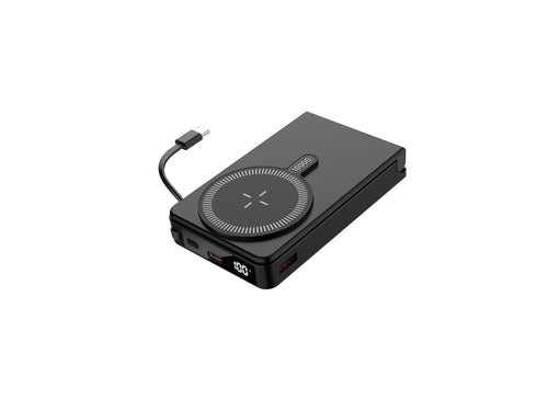 Portable power bank with fast induction charging function and digital battery level display Bowlift