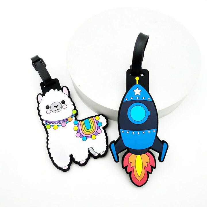Rocket Design Luggage Tag Bowlift