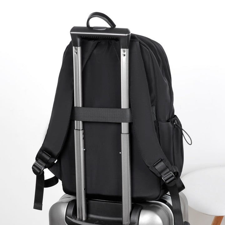 Multifunctional leisure backpack with multiple compartments and laptop compartment Bowlift