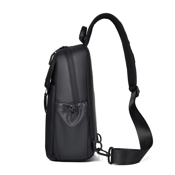 Sleek Water-Resistant Sling Bag Bowlift