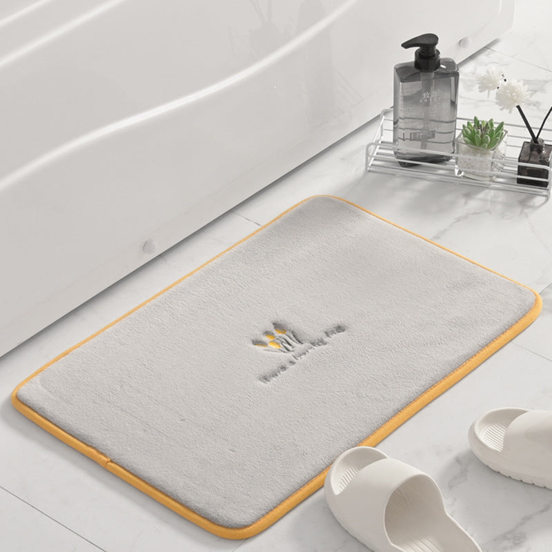 Soft Plush Bath Mat Bowlift