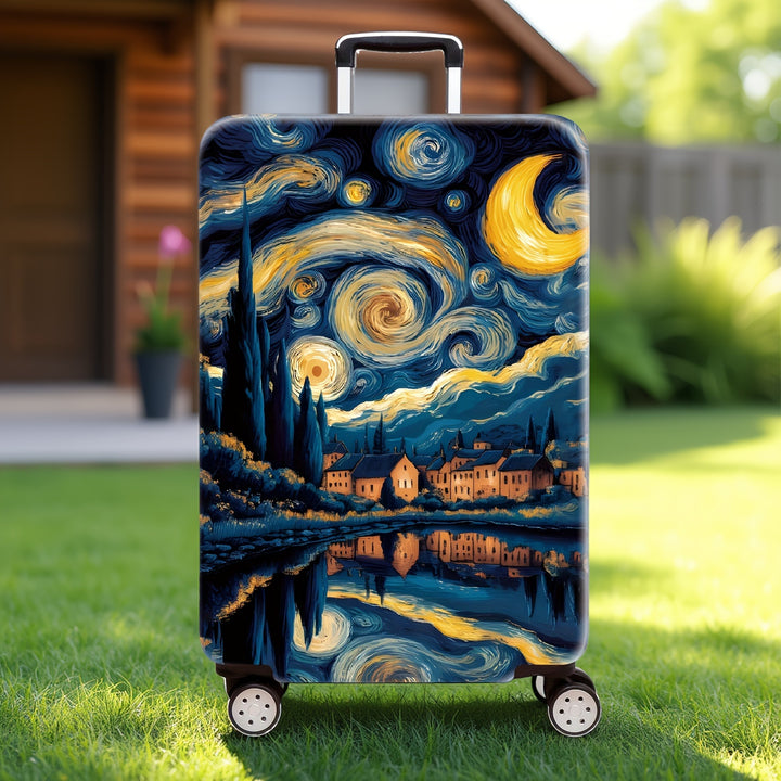 Artistic Inspired Hard Shell Luggage Bowlift