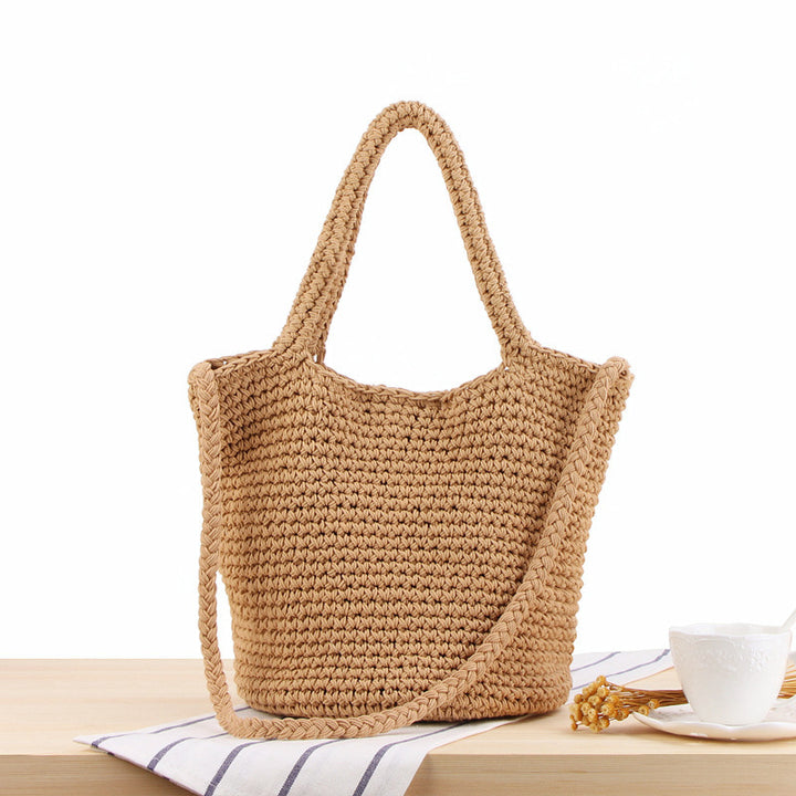 Hand-knotted tote bag with sophisticated design Bowlift